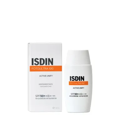 ISDIN ACTIVE UNIFY FUSION FLUID INVISIBLE SPF 50+ 50ML