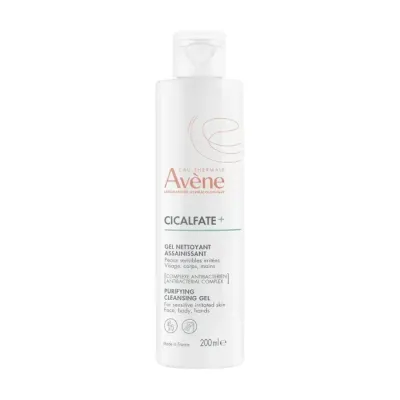 AVENE CICALFATE+ GEL NETTOYANT ASSAINISSANT 200ML