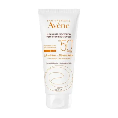 AVENE SOLAIRE LAIT MINERAL TRES HAUTE PROTECTION SPF50+ 100ML