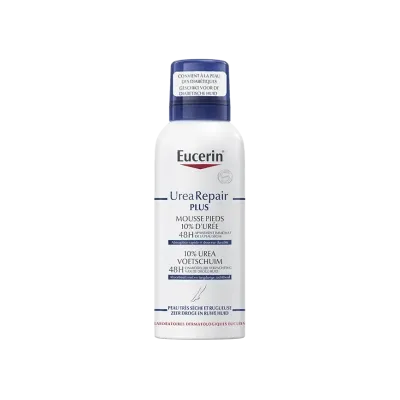 EUCERIN UREA REPAIRE PLUS MOUSSE PIEDS 10% DUREE 150 ML