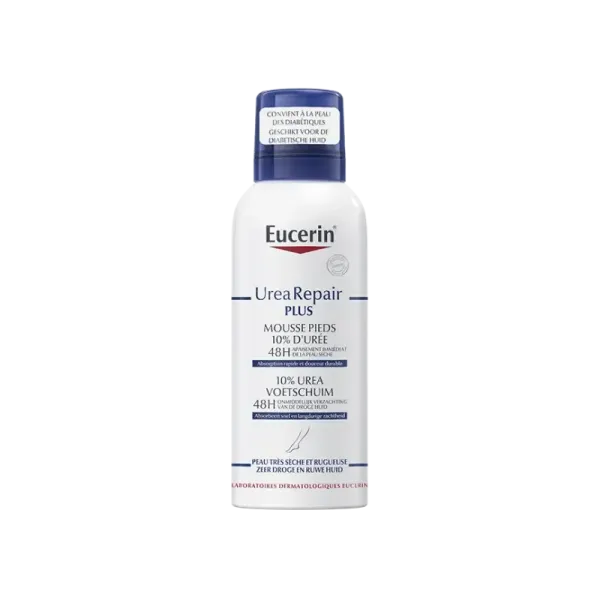 EUCERIN UREA REPAIRE PLUS MOUSSE PIEDS 10% DUREE 150 ML