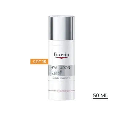 EUCERIN HYALURON-FILLER 3 EFFECT SOIN DE JOUR PEAUX NORMALES A MIXTES 50ML