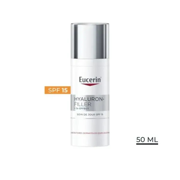 EUCERIN HYALURON-FILLER 3 EFFECT SOIN DE JOUR PEAUX NORMALES A MIXTES 50ML