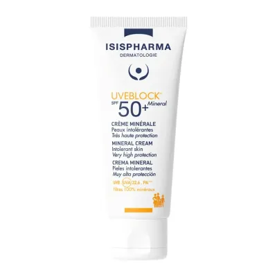 ISISPHARMA UVEBLOCK CREME MINERALE TEINTEE SPF50+ 40ML