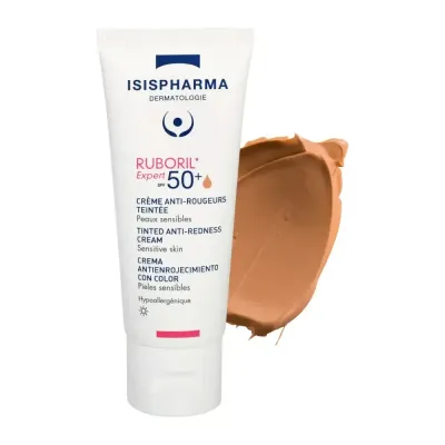 ISISPHARMA RUBORIL EXPERT CREME ANTI ROUGEUR TEINTE SPF50+ 40ML