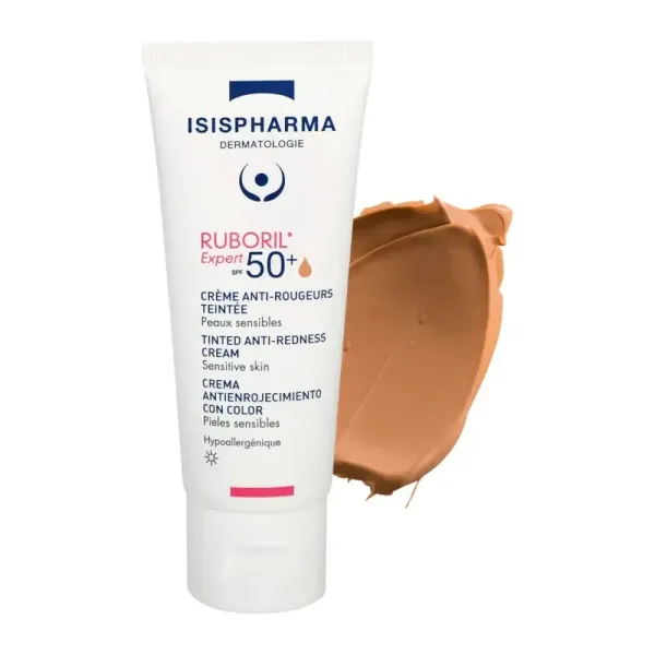 ISISPHARMA RUBORIL EXPERT CREME ANTI ROUGEUR TEINTE SPF50+ 40ML