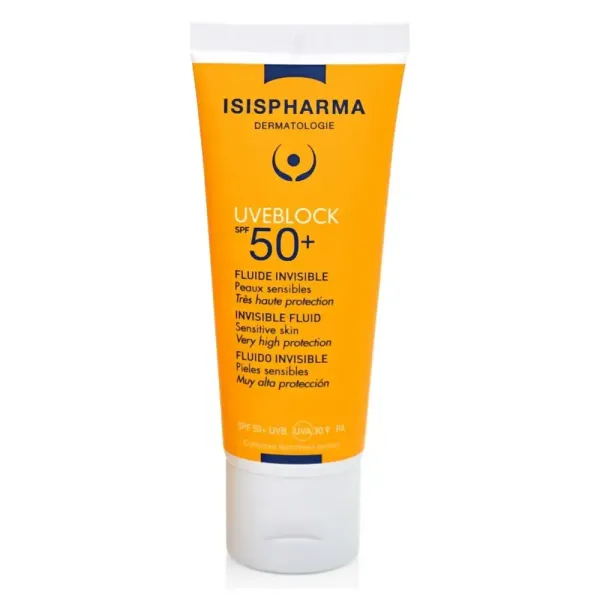 ISISPHARMA UVEBLOCK 50+ FLUIDE INVISIBLE 40ML