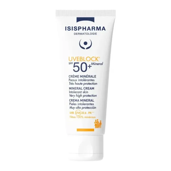 ISISPHARMA UVEBLOCK CREME MINERALE SPF50+ 40ML