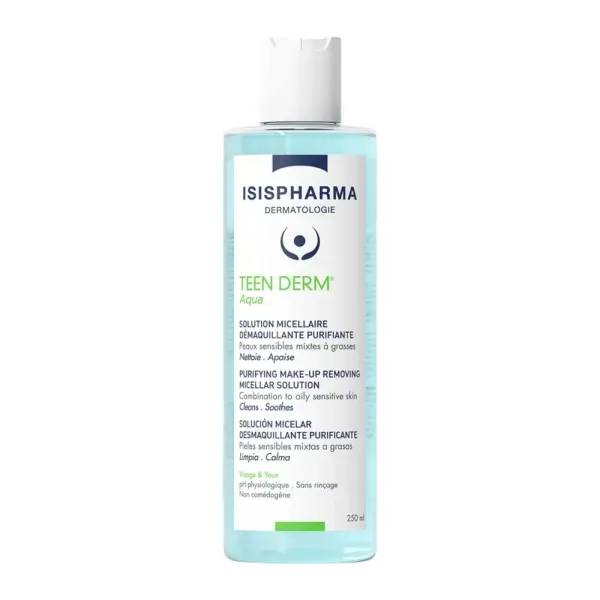 ISISPHARMA TEEN DERM AQUA SOLUTION MICELLAIRE 250ML