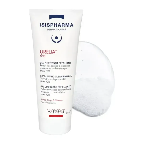 ISISPHARMA URELIA GEL NETTOYANT EXFOLIANT 200ML