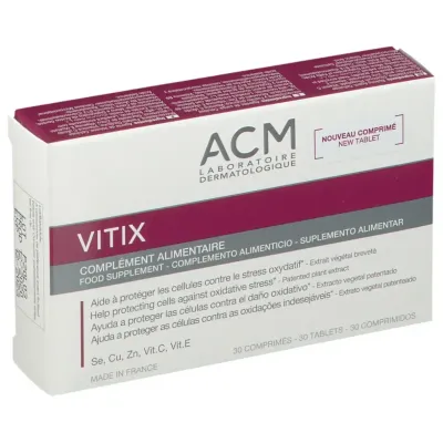 ACM VITIX TABLETS 30 COMPRIMES