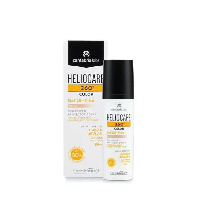 HELIOCARE 360° GEL OIL FREE SPF50+ BEIGE 50ML