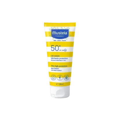 MUSTELA LAIT SOLAIRE TRES HAUTE PROTECTION SPF50+ 100ML