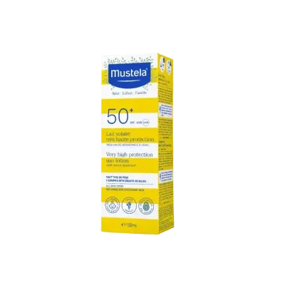 MUSTELA LAIT SOLAIRE TRES HAUTE PROTECTION SPF50+ 100ML