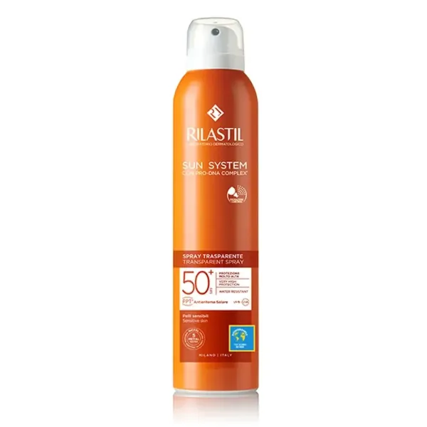 RILASTIL SUN SYSTEM SPRAY TRANSPARENT SPF50+ 200ML