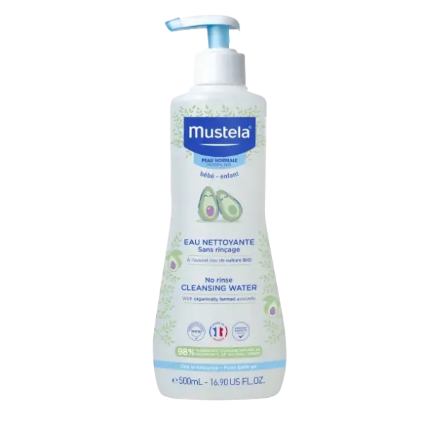 MUSTELA EAU NETTOYANTE SANS RINÇAGE 500ML