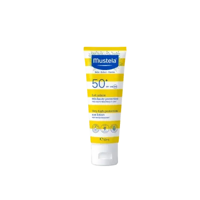 MUSTELA LAIT SOLAIRE TRES HAUTE PROTECTION SPF50+ 40ML