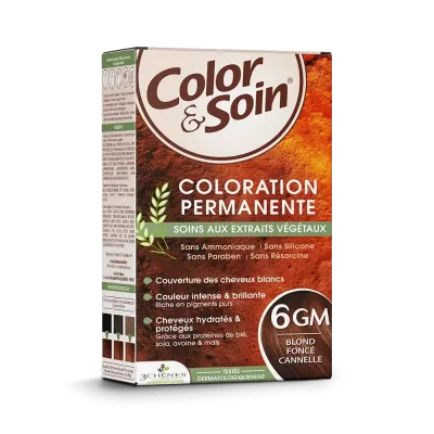 3 CHENES COLOR & SOIN COLORATION BLOND FONCE CANNELLE 6GM