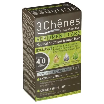 3 CHENES SOIN REPIGMENTANT 4.0 CHATAIN