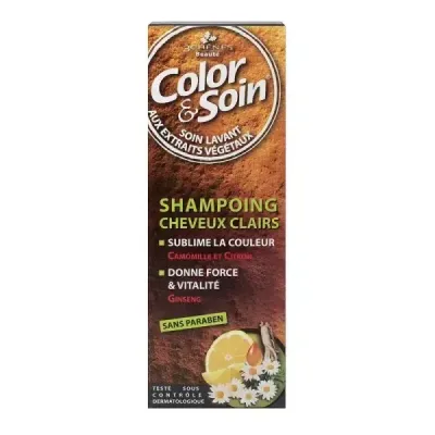 COLOR & SOIN SHAMPOING CHEVEUX COLORES CLAIRS 250ML