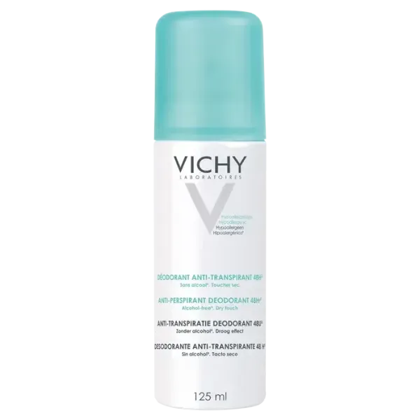 VICHY DEODORANT ANTI TRANSPIRANT 48H AEROSOL 125ML