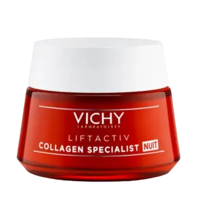 VICHY LIFTACTIV COLLAGEN SPECIALIST CREME DE NUIT ANTI RIDES + VITAMINE C 50ML