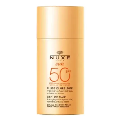 NUXE SUN FLUIDE LEGER VISAGE SPF50+ 50ML