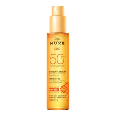NUXE SUN HUILE SOLAIRE BRONZANTE SPF50 150ML