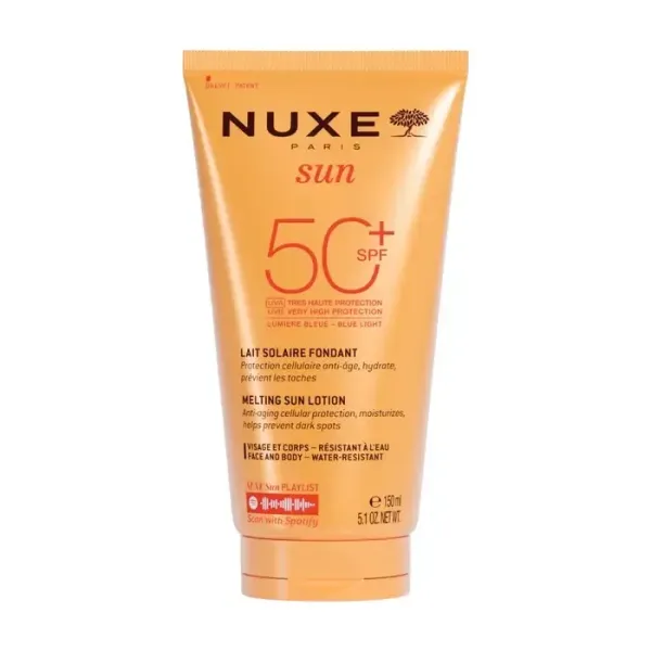 NUXE SUN LAIT SOLAIRE FONDANT HAUTE PROTECTION SPF50+ 150ML