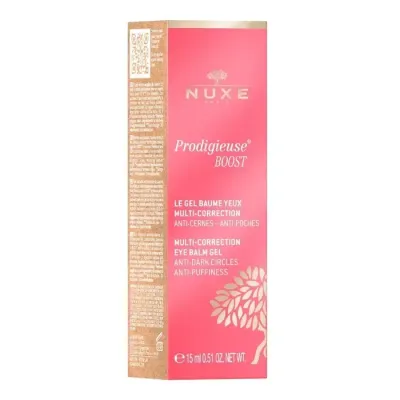 NUXE CRÈME PRODIGIEUSE BOOST GEL BAUME YEUX MULTI-CORRECTION 15ML