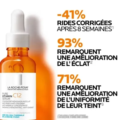 LA ROCHE POSAY PURE VITAMIN C10 SERUM RENOVATEUR ECLAT 30ML
