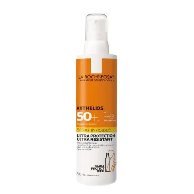 LA ROCHE POSAY ANTHELIOS SPRAY SOLAIRE INVISIBLE ULTRA PROTECTION SPF50+ 200ML