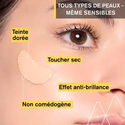 URIAGE BARIESUN CREME SOLAIRE TEINTEE DOREE SPF50+ 50ML