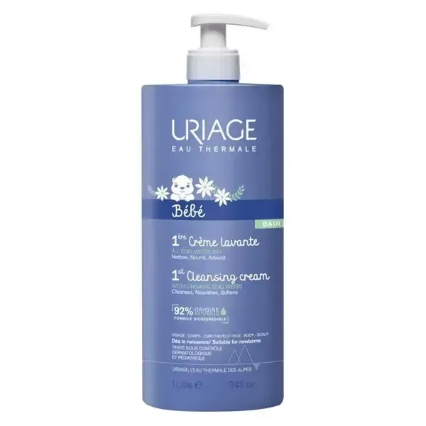 URIAGE BEBE 1ERE CREME LAVANTE 1L
