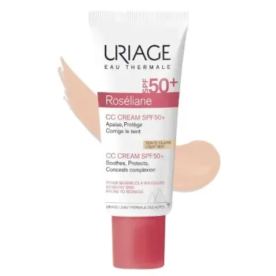 URIAGE ROSELIANE CC CREAM SPF50+ TEINTEE CLAIRE 40ML