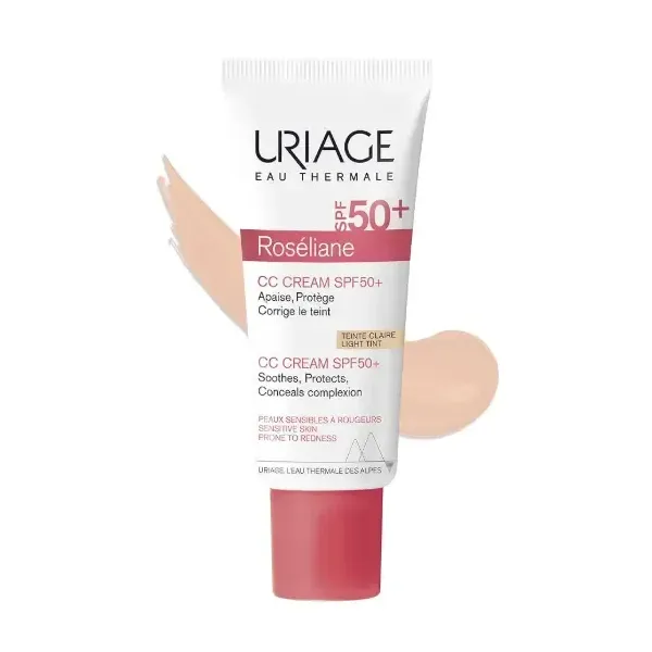 URIAGE ROSELIANE CC CREAM SPF50+ TEINTEE CLAIRE 40ML