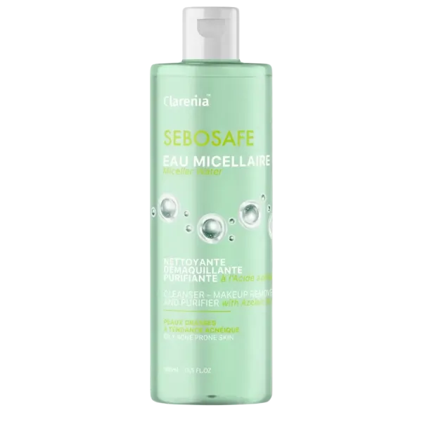 CLARENIA SEBOSAFE EAU MICELLAIRE ANTI IMPERFECTIONS 400ML