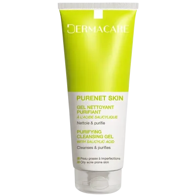 DERMACARE PURENET SKIN GEL NETTOYANT ASSAINISSANT 200ML