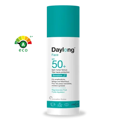 DAYLONG FACE SENSITIVE SPF50+ FLUIDE REGULATEUR 50ML