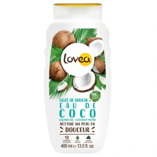 LOVEA GELEE DE DOUCHE EAU DE COCO 400 ML