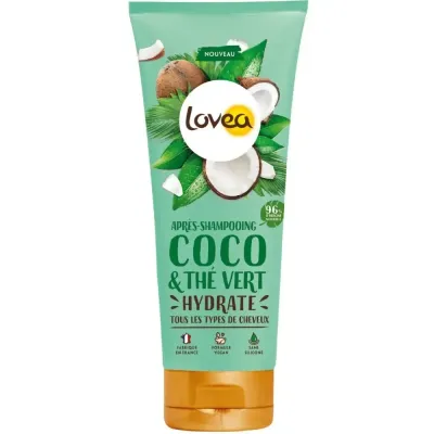 LOVEA APRES SHAMPOOING COCO & THE VERT CHEVEUX NORMAUX 200ML