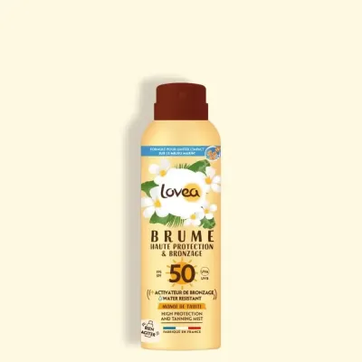 LOVEA BRUME HAUTE PROTECTION & BRONZAGE MONOI DE TAHITI SPF50 150ML