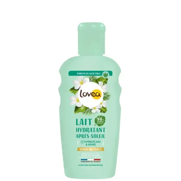 LOVEA LAIT HYDRATANT APRES-SOLEIL MONOI DE TAHITI 150 ML