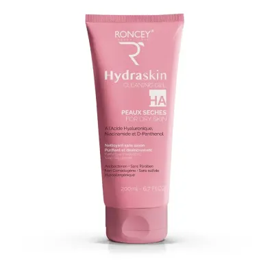 RONCEY HYDRASKIN GEL NETTOYANT PEAUX SECHES 200ML