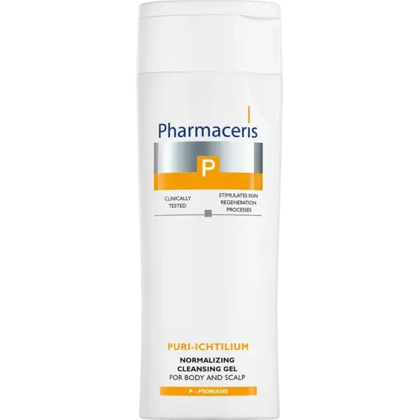 PHARMACERIS PURI-ICHTILIUM GEL DOUCHE SHAMPOING 250ML
