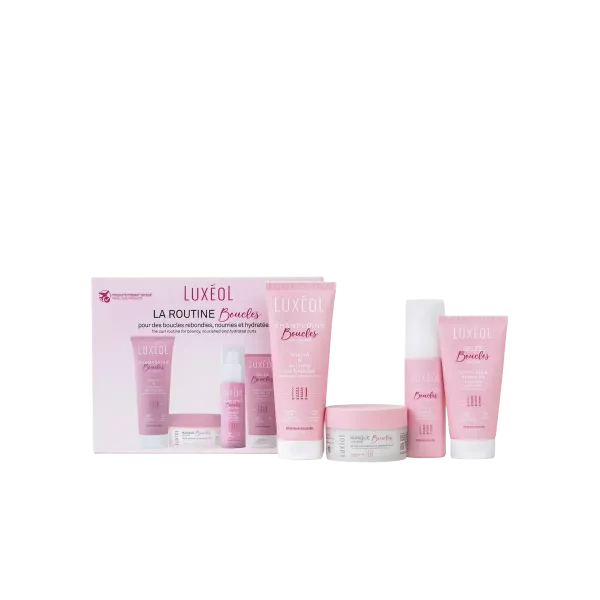 LUXEOL COFFRET ROUTINE BOUCLES FORMAT VOYAGE