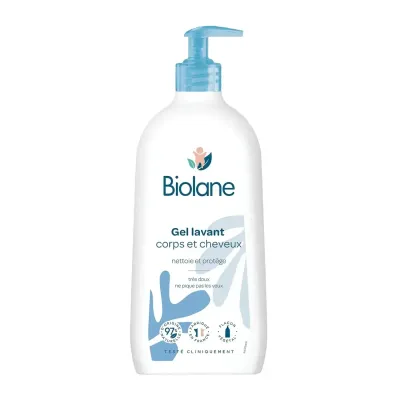 BIOLANE GEL CORPS ET CHEVEUX 2 EN 1 350ML