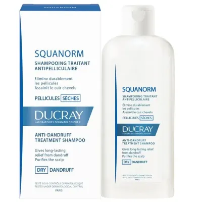 DUCRAY SQUANORM SHAMPOOING PELLICULES SECHES 200ML