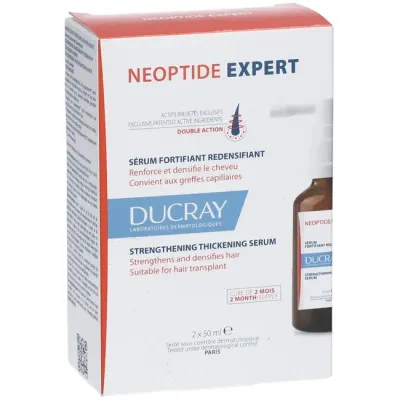DUCRAY NEOPTIDE EXPERT SERUM FORTIFIANT REDENSIFIANT 2*50ML