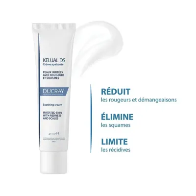 DUCRAY KELUAL DS CREME APAISANTE SUQAMOREDUCTRICE 40ML